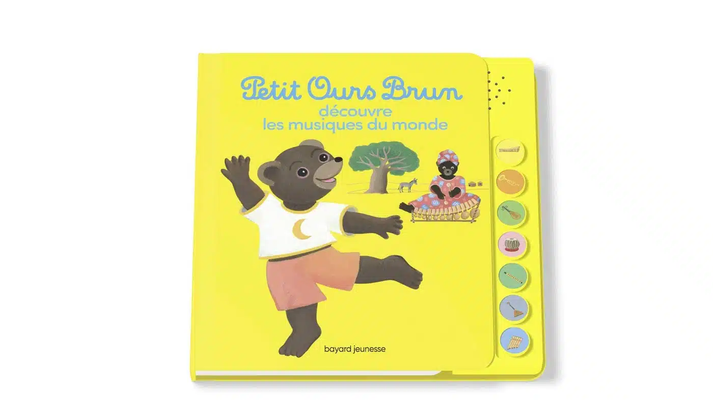 Petit Ours Brun écoute les musiques du monde - Livre sonore