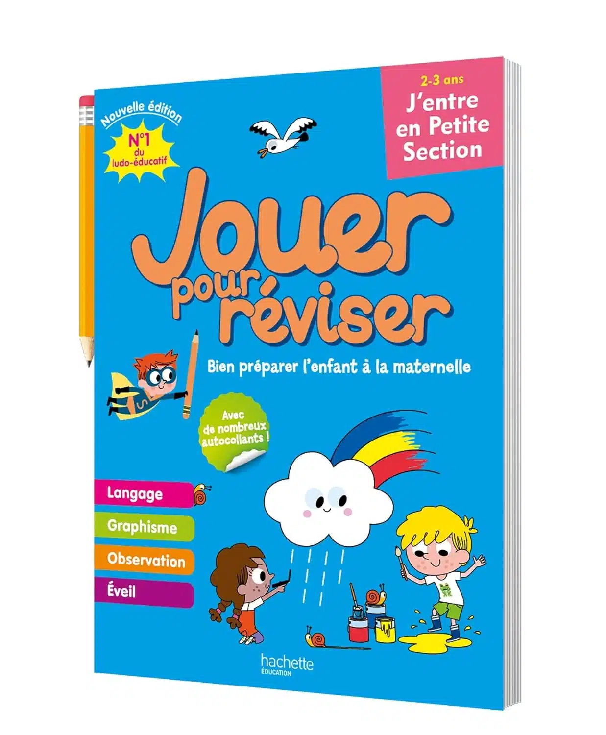 Jouer pour réviser - J'entre en petite section 2/3 ans - Cahier de vacances 2024