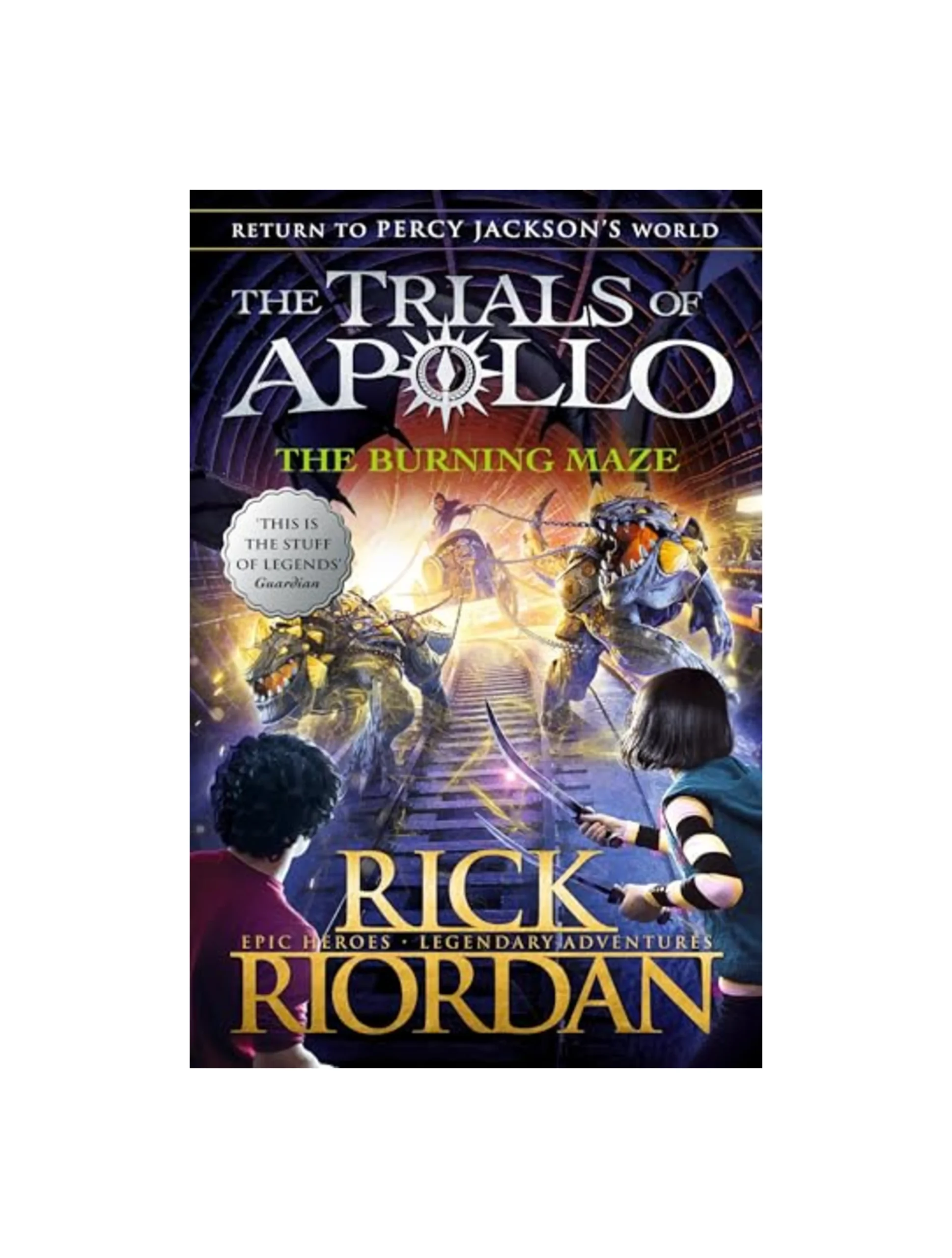 The Burning Maze (The Trials of Apollo Book 3)