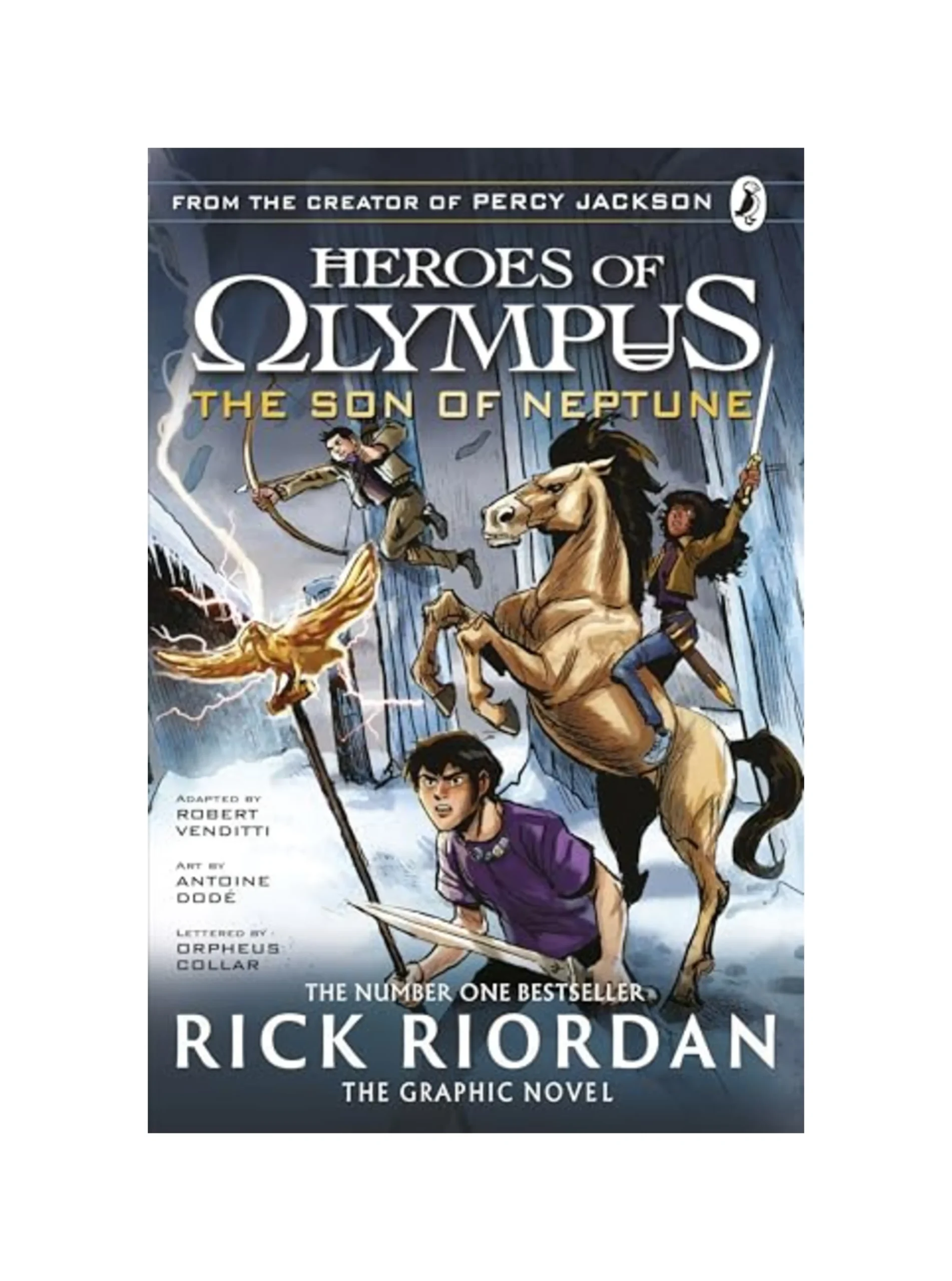 The Son of Neptune: The Graphic Novel (Heroes of Olympus Book 2)