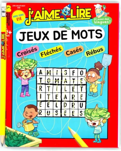 Couverture du magazine J'AIME LIRE HS JEUX DE MOTS n°23H