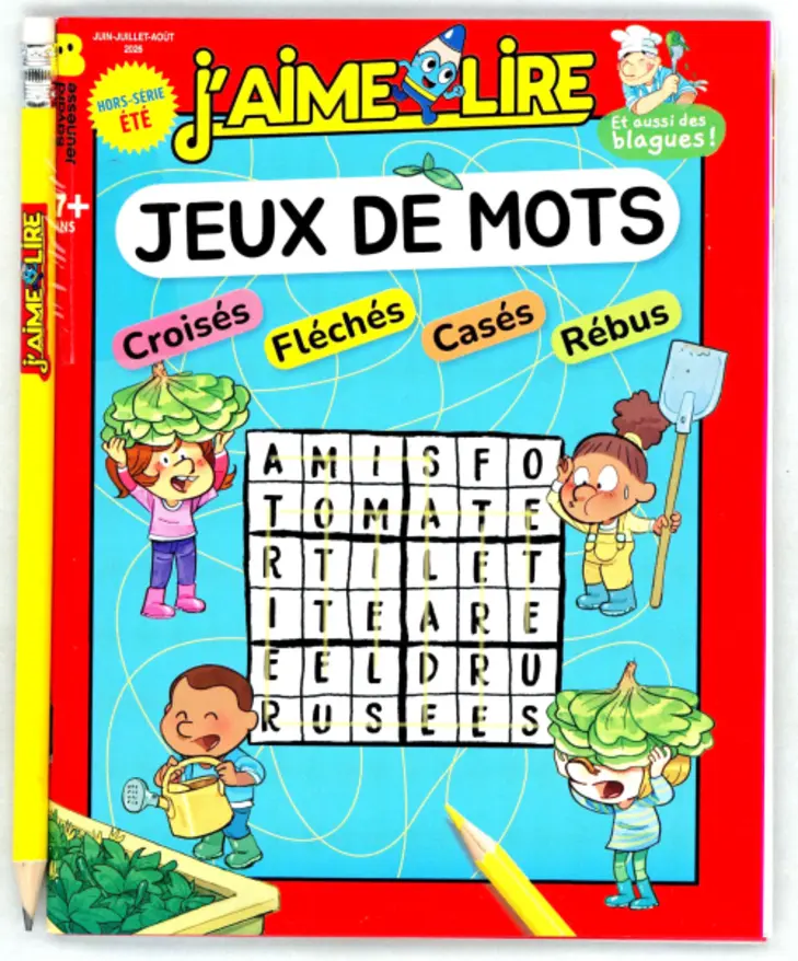 Couverture du magazine J'AIME LIRE HS JEUX DE MOTS n°23H