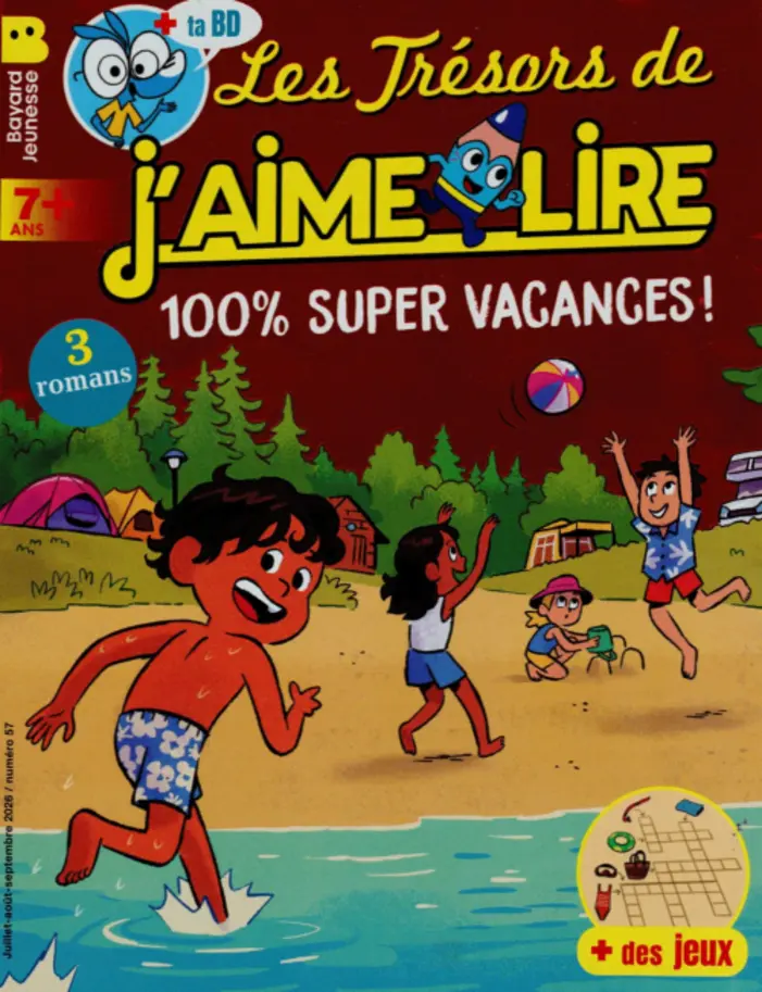 Couverture du magazine LES TRÉSORS DE J'AIME LIRE n°57
