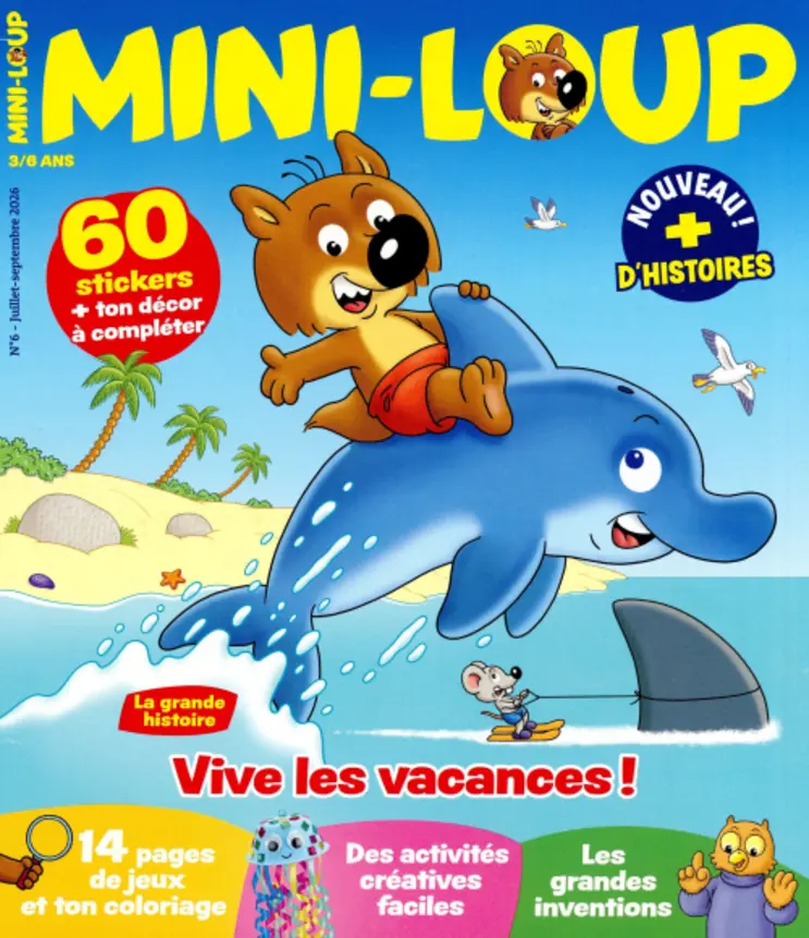 Couverture du magazine MINI LOUP n°6