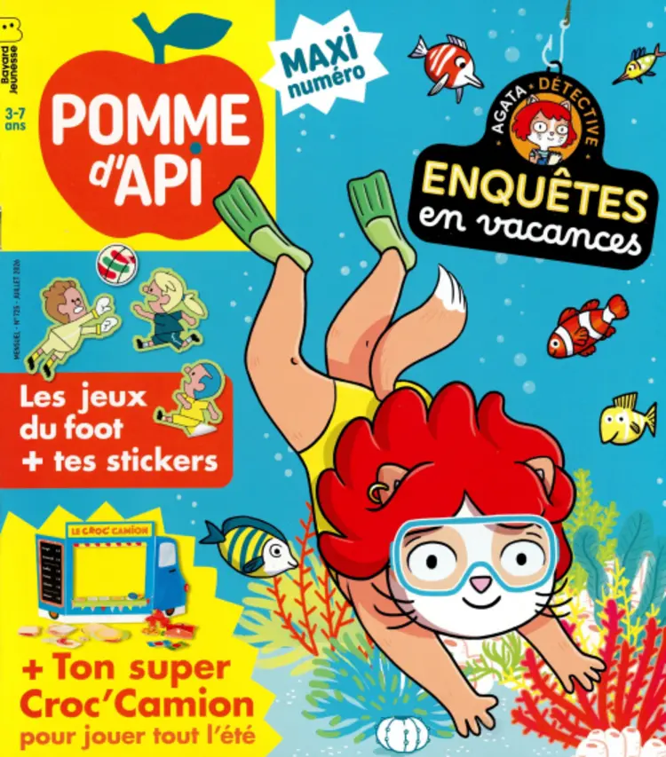 Couverture du magazine POMME D'API n°725
